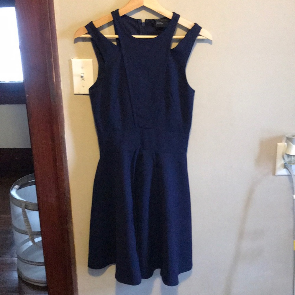 Navy Armani Exchange Dress